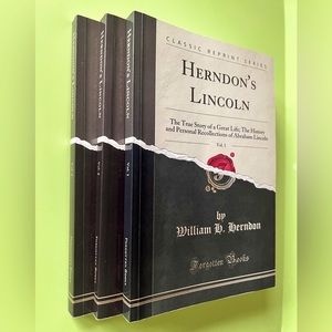 SOLD Vol 1 2 3 HERNDON'S LINCOLN The True Story of a Great Life William Herndon